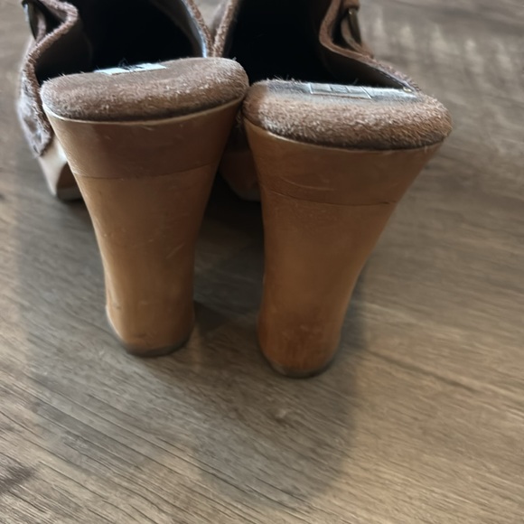 Steve Madden Faris heeled clogs size 9 - Picture 5 of 7